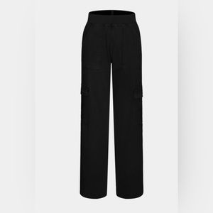 Halara Black cargo pants size 2 Tall